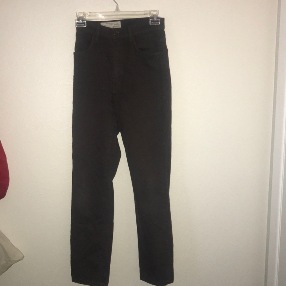 Bootleg Gray Pants